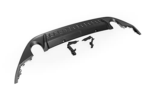 Pour VW Golf 7 GTI GTD Diffuseur Rajout De Pare-Choc Arrière Spoiler Noir 12-16