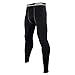 JEPOZRA Calzamaglia e Pantaloni Termica Uomo Pantalone Compressione Sportiva Leggins Palestra Morbidi Pantaloni Elastico Fitness Running Calcio Scalda Muscoli Uomo Gambe
