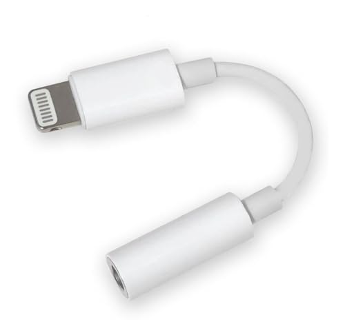 Cabo Adaptador para Fone de Ouvido Lightning x P2 3,5mm, Compatível com iPhone