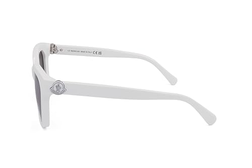 Moncler Sunglasses ML 0266 Audree 21C White/Smoke4