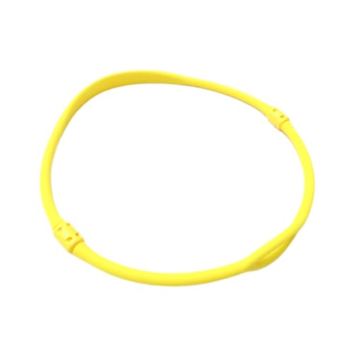 Menolana Scuba Diving Regulator Necklace, Diving Silicone Regulator Necklace Holder, 22inch Regulator Holder, Diving Supplies, Yellow, 25cm