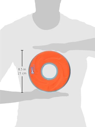Chuckit! Zipflight Medium | Doppelpack | 2 Stück | Frisbee für Hunde | 21 cm Durchmesser | Weich und dennoch sehr robust | Unsinkbar | Aus hochwertigem Neopren hergestellt