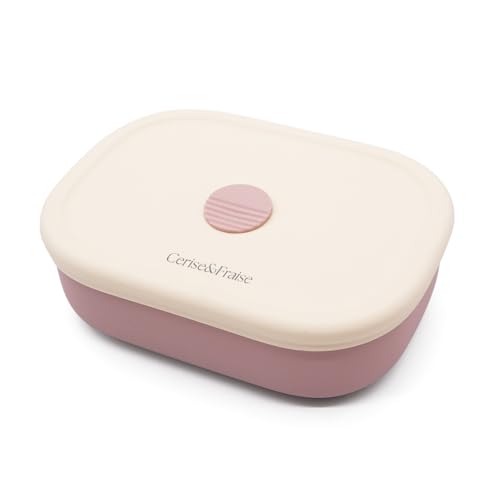 - Boite a déjeuner , Lunch box enfant & bebe, snack box | Bento anti-fuite 4 compartiments , Silicone Sans BPA , compatible lave-vaisselle & micro-onde |...