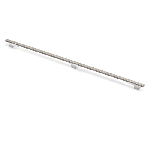 Image of Plantex Aluminium Cabinet Handle /900mm Wardrobe Handle for Home /Cupboard Door Pull-Push Handles for Office - Pack of 1 (DTC-5580, Satin White & Chrome)