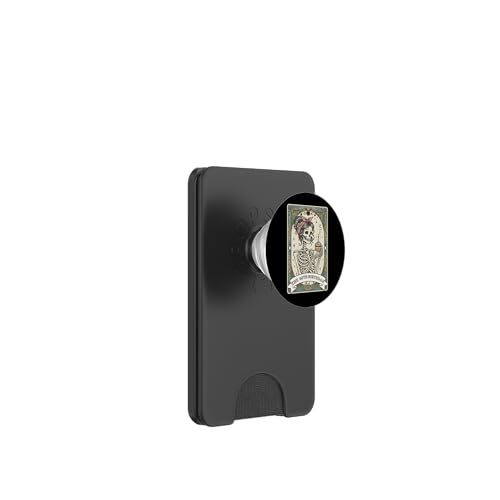 Porte-Carte Tarot 60 ans MagSafe Cadeau Anniversaire Squelette