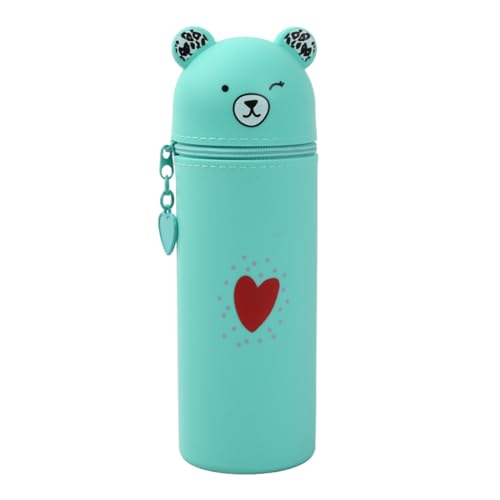 Estuche de Lápices de Silicona Suave, Kawaii Estuche Escolar Lapi...