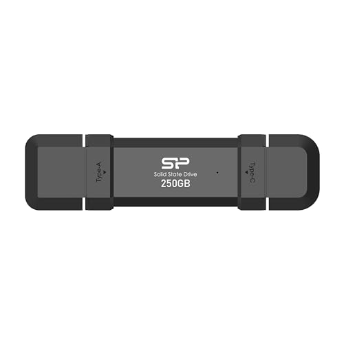 SSD portatile 2-in-1 con connettore USB Type-C reversibile e connettore USB Type-A tradizionale