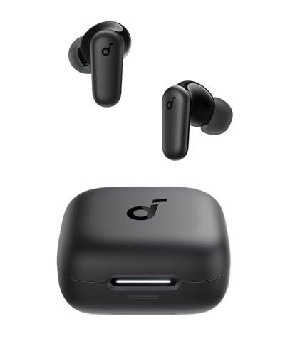 soundcore R50I NC by Anker Noise Cancelling in Ear Earbuds,Strong 42Db Adaptive Noise Cancelling,Powerful Bass,45H Playtime,2-in-1 Case and Phone Stand,Ip54,Fast Charge 10Min=120 Min,Bluetooth 5.4
