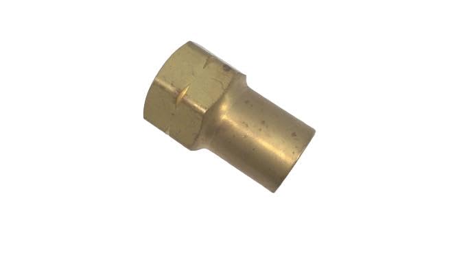 WESTERN ENTERPRISES 16-1 Female, Brass, 1/4 INCH NPT, Regulator Adapter, Acetylene Gas Type, 500 PSIG