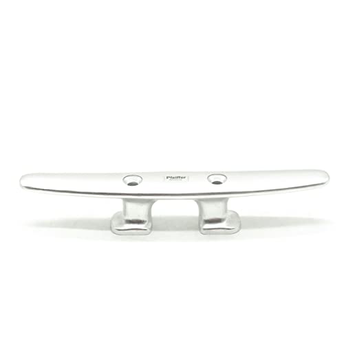 Taquet Marine aluminium 300 mm pour l'amarrage sécurisé sur ponton et catway