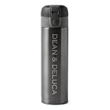 DEAN & DELUCA(ディーンアンドデルーカ) ワンタッチ栓スリムボトルガンメタル 300ml NEW