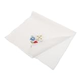 Taille et fonction optimales : conçu pour couvrir efficacement les surfaces d’autel, ce couvre-autel préserve la confidentialité des objets sacrés, ce qui en fait un purificatoire fiable pour les cérémonies religieuses, notamment pour la communion et les ablutions liturgiques traditionnelles