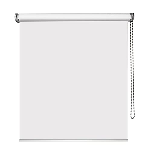 Store enrouleur occultant Must Blanc L124 x H250cm