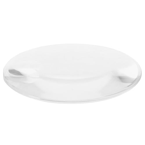 Cabilock Convex Lens Double Physics Lab Tool 90mm Small Diameter Magnify Teach Portable