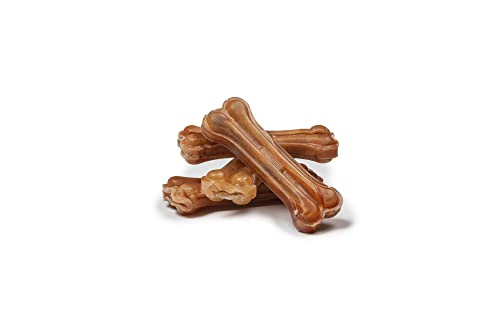 DIBO Kauknochen mit Grünlippmuschel 120g (4 Stück x 30-35g) Der gesunde Kau-Snack für Ihren Liebsten. Gut für Zähne und Zahnfleisch. Ohne Zusatzstoffe