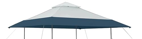 Replacement Cover Compatible with Ozark 14 x 14 Instant Lighted Canopy Canopy Cover ONLY (Navy Blue)