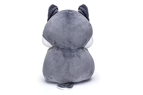 Image of Storescent Soft Toys for Kids - Stuffed Animal Plush Soft Toy for Boys & Girls | Plushie Toy Grey Cat 30cm