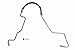 Sunsong 3401844 Power Steering Pressure Line Hose Assembly