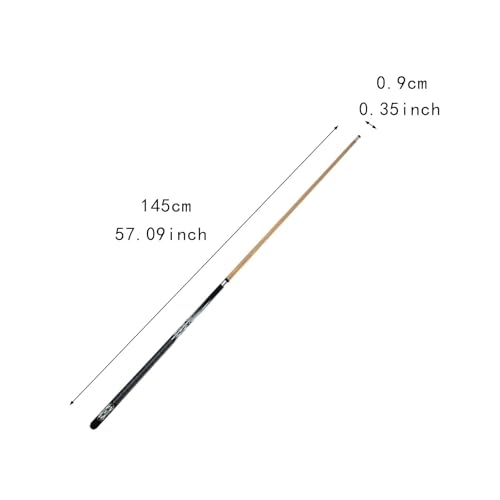Taco de billar Fashion British de madera 145 cm miniatura 4