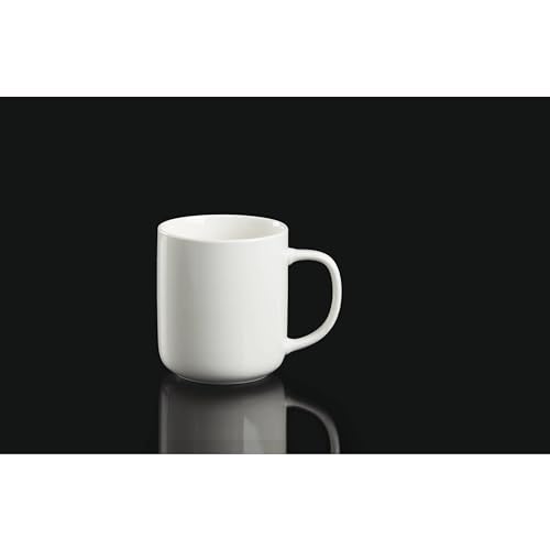 Image of Oneida 895950 24 Seven White Mugs, Back To College, Dorm Essentials, White, Set Of 4