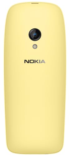 Image of Nokia 6310 Dual SIM Keypad Phone with a 2.8 inch Screen, Wireless FM Radio and Rear Camera with Flash | 1 Year Replacement Guarantee | Yellow