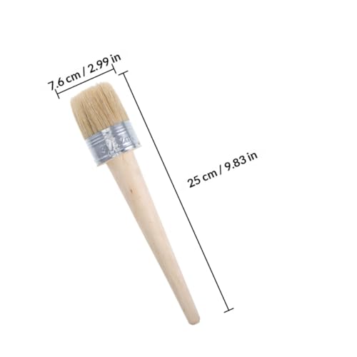 Pinceaux ronds 50 mm peinture outil polyvalent decor et loisirs - 3