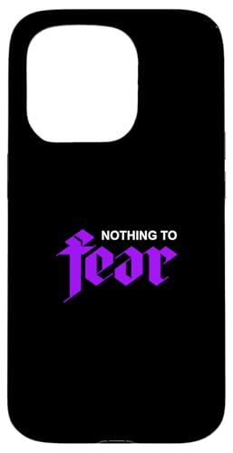 �p�[�v���J���[ Nothing To Fear �p�[�v���O���t�B�b�N �X�}�z�P�[�X iPhone 15 Pro �p