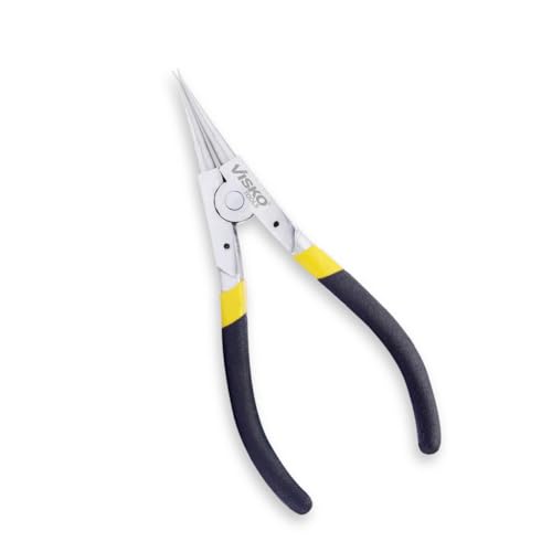 Image of VISKO 218 7 inch CirClip Plier | External Bend | Cutting player |Cutting plier | Pliers for Home | Player Tools | Combination plier | Pliers for electrical Work | Household Appliance | 7 Inches |
