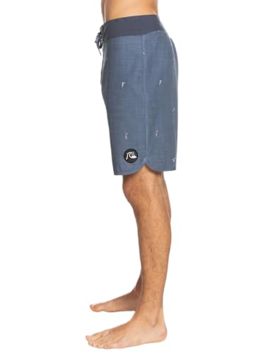 Bañador Quiksilver Surfsilk Mystic Sessions 19 para hombre en color India Ink talla 31