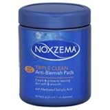 NOXZEMA TRIPLE ACTION ANTI-BLEMISH PADS 90 COUNT (3 PACK)