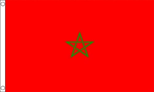 Flagtex Morocco Small Flag 3ft x 2ft (90cm x 60cm)