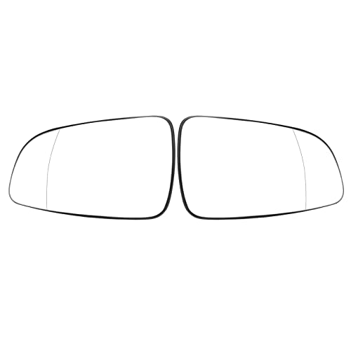 linxiaojix Verre de rétroviseur extérieur, remplacement du verre de rétroviseur extérieur gauche droite pour Opel Astra H 2004-2009 pour voiture