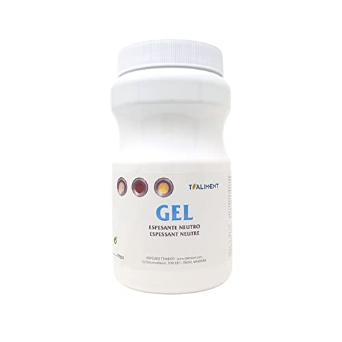 Taliment | Gel Espesante Neutro Bote 550g | Espesante Alimentario | Espesante para Liquidos | Gelificante Instantáneo
