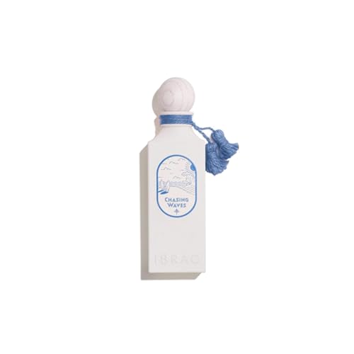 Image of IBRAQ (Ibrahim Al Qurashi) Chasing Waves Eau De Parfum for Men 100ml | Long Lasting Fresh Spicy Perfume with Bergamot, Vetiver & Vanilla | Energizing Everyday Fragrance