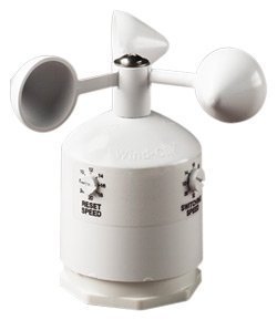 HUNTER Dispositivo de cierre de viento / Sensor de viento "Wind-Clik" - Se activa la Sistema de riego en alcanzar uno am Sensor ajustable Velocidad del viento (20 bis 55 km/h) desde