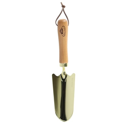 Garden Tools - Pala de mano (32,7 cm), color dorado y beige