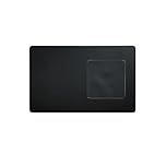 1 Piece 13.56MHz Black NFC Blank Metal Business Cards with 215 Chip & 504-Byte Memory, Laser Customizable on Metal
