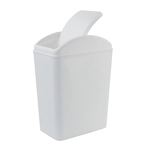 Poubelle en plastique basculante 15L étanche pour trier les déchets