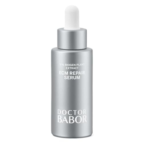 DOCTOR BABOR ECM Naprawa Serum | Pielęgnacja twarzy Przeciw starzeniu się Dla jędrnej i gładkiej skóry | Regeneruje i przekształca skórę za pomocą 5% EKSTRAKTU ROŚLINY BIOGEN | Wegańskie | 30ml