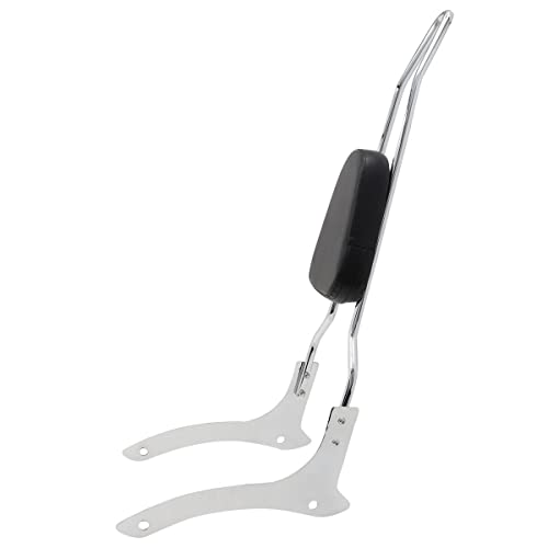 Backrest Sissy Bar W/Luggage Rack Compatible With Yamaha Vstar 1100 Xvs 1100 Dragstar 1100 Classic #TOP3