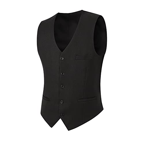 Ween Charm Men's Slim Fit Suits,3 Piece Suit For Men,One Button Shawl Lapel Blazer Jacket Vest Pants,Men Tuxedo Suit Set #TOP4