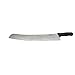 Winco KPP-18 18-Inch Pizza Knife with Polypropylene Handle,Stainless Steel, Black,Medium