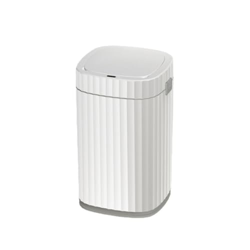 Smart Trash Can Automatic Sensor Trash Can with Lid Trash Bin Bathroom Wastebasket Smart Home image 2