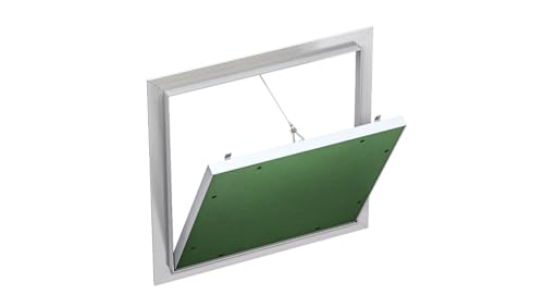Wartungs Inspektionsklappe Revisionsklappe Revisionstür Feuchtraum Gipskarton Alu befliesbar - 200x200x12,5