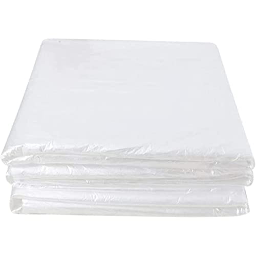 HSRG Bolsas De Sauna, 50 Piezas De Láminas De Plástico para Envoltura Corporal Utilizadas Dentro De Una Manta De Sauna De Infrarrojos Lejanos, 86x47 Pulgadas, para Uso En Saunas