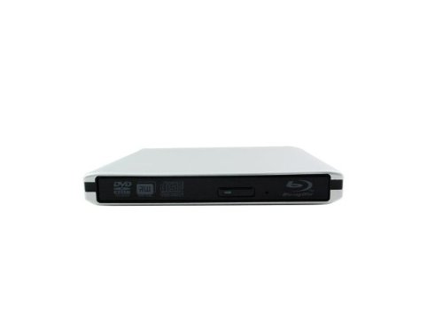 Epartsdom@Silver Aluminum External USB 3.0 Blu-Ray Player/DVD/CD Combo Drive for Apple--MacBook Air, Pro, iMac, Mini