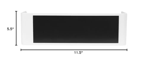Spectrum Diversified Magnetic Paper Towel Holder, Magnetic Mounted Paper Towel Dispenser for Kitchen & Garage, Holds Both Standard & Jumbo Rolls