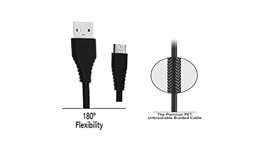 Image of Naylon Braided Micro USB Fast charging Cable