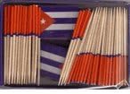 WINDSTRONG Box of 100 Cuba Cuban Toothpick Flags Dinner Flags Cocktail Flags Ships Fast