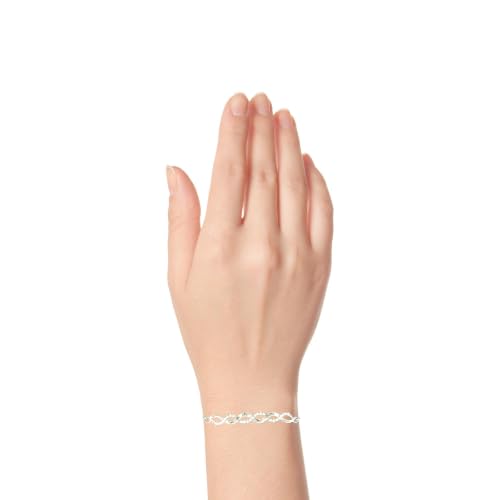 Image of 925 Sterling Silver Adjustable Bracelet for Women | Minimal Fashion Jewellery for Daily Wear